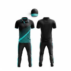 High Quality Performance Sublimated <b>Cricket</b> Uniform | Men Women Youth <b>Cricket</b> Wears Polo Shirt and Trouser Full Team Outfit - Product Image 3