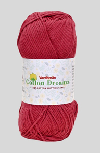 Pelote de fil à tricoter en coton pour l'artisanat, matériau durable, doux et respirant, 100g, pour vêtements, décoration intérieure, accessoires - Product Image 4