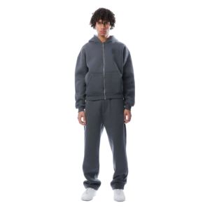 2026 OEM Wholesale Customize Hot Selling Streetwear Cotton Sweatsuit Tracksuit <b>Set</b> Winter Tracksuits for Men Custom Fashion - Product Image 5
