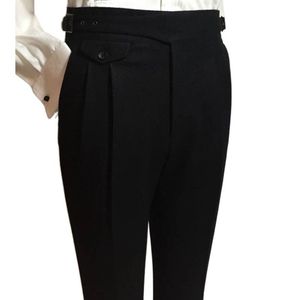 High Quality Midweight 100% Cotton Casual Canvas Garment Dyed Breathable Quick Dry Customized Logo <b>Drawstring</b> Men's <b>Trousers</b> - Product Image 5