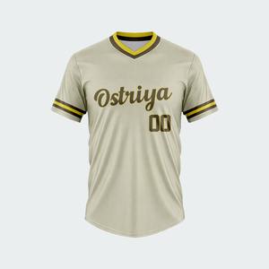 Camisetas de béisbol con nuevo diseño 2026, hechas de 100% poliéster con una tela ligera de 120 gramos - Product Image 2