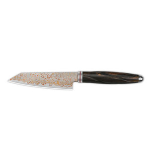 Couteau de cuisine artisanal en cuivre Damas, outil de cuisson professionnel pour la préparation des aliments, pour la maison, le restaurant et la cuisine - Product Image 5