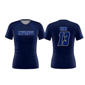 Camiseta de Voleibol Negra para Hombre, Número 13, Impresión Digital, Ajustada, Manga Corta, Absorbe la Humedad, 100% Algodón, Nombre del Equipo Personalizado, Verano - Product Image 3