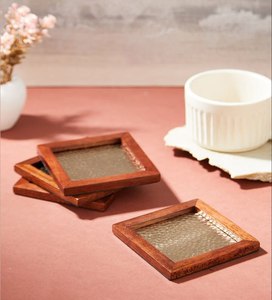 Posavasos de Madera Personalizados en Forma y Tamaño, los Más Vendidos, Posavasos para Té, Creativos, Ecológicos, Protección del Medio Ambiente, Originales - Product Image 3