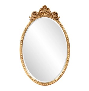 Ornate Oval Wall <b>Mirror</b> – Royal Vintage Gold Decorative <b>Frame</b> <b>Mirror</b> for Bedroom, Bathroom & Luxury Home Decor - Product Image 1