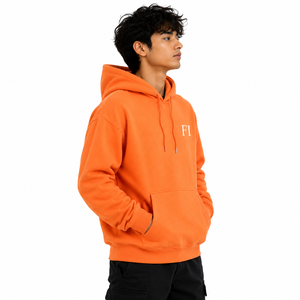 Custom Premium Cotton Hoodies <b>Thick</b> <b>Fleece</b> Streetwear Oversized Winter Sweatshirt Rib Cuff Apparel OEM ODM Bulk Supplier - Product Image 2