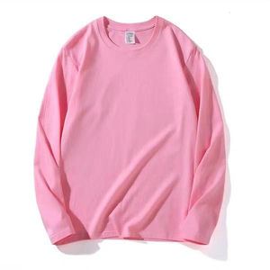 เสื้อยืดแขนยาวคุณภาพสูง ผ้าฝ้าย 100% เสื้อยืดแขนยาวแฟชั่นผู้ชาย ป้องกันรอยยับ เสื้อยืดแขนยาวผู้ชาย - Product Image 4