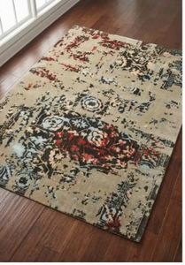 พรมขนสัตว์/ผ้าฝ้ายเนื้อนุ่มทันสมัย สำหรับห้องนั่งเล่น ห้องนอน ตกแต่งบ้าน ความหนาแน่นสูง ทนทาน กันลื่น กันน้ำพิเศษ - Product Image 4