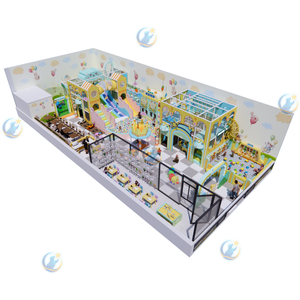 Parque Infantil Interior de Alta Resistencia, Estructura de Juego Suave, Piscina de Pelotas, Tobogán, Muro de Escalada, Alta Capacidad (>500 kg), Tamaño Personalizable, Vinilo - Product Image 4