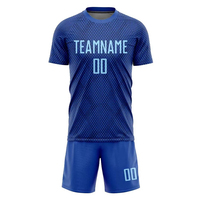 Uniforme de football américain professionnel personnalisable à séchage rapide 100% polyester à manches courtes avec sangle en T imprimée par transfert thermique unisexe