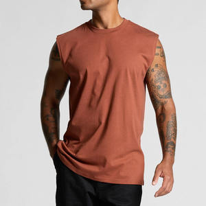 Débardeur sans manches pour homme, col rond, couleur unie, tricoté, coupe décontractée - Product Image 5