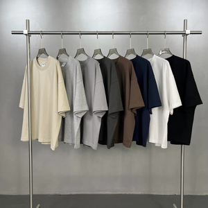 Camisetas de Punto de Alta Calidad OEM para Hombre, Logotipo Personalizado, Manga Corta, Corte Regular, 100% Algodón Orgánico Ecológico - Product Image 4