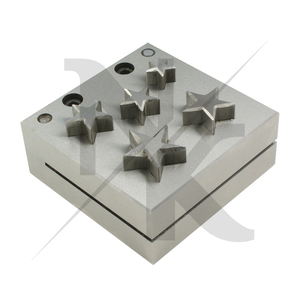 Cutter à étoile industriels robustes en acier inoxydable, disques de découpe métalliques, jeu de 5 poinçons à étoile de qualité supérieure pour usage professionnel - Product Image 4