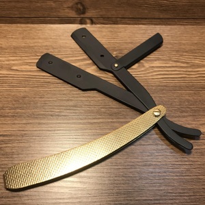 ที่วางมีดโกนแบบตรงสำหรับช่างตัดผมมืออาชีพ สำหรับใช้กับใบมีดโกนแบบคมเดียวสำหรับผู้ชายและร้านทำผม - Product Image 1