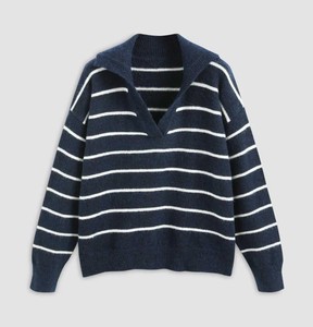 Suéter de Punto Estilo Universitario, Jersey de Punto Suave, Informal, para el Hogar, Ligero, Transpirable, para Invierno - Product Image 6