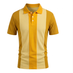 Polo de Hombre de Manga Corta, Ligero y Transpirable, de Alta Calidad, Corte Regular, Último Estilo, Servicio OEM, Colores Sólidos - Product Image 1