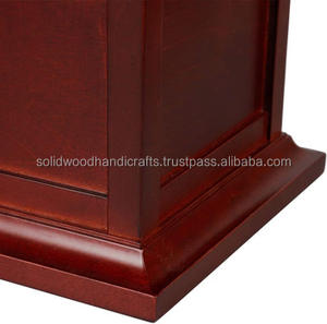 Urnes funéraires en bois pour cendres humaines, vente en gros, tailles personnalisées, fournitures funéraires - Product Image 3