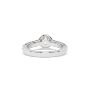 AJRETAIL 1.408 Carat Lab Grown Diamond Engagement <b>Ring</b> White Gold Classic Brilliant Cut G Color VS1 Clarity IGI Certified - Product Image 3