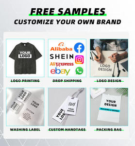 Wholesale Loose Regular 100% Cotton 200G Unisex Customizable Crop Casual Short Basic T-Shirt Logo Print Plain Dyed Knitted - Product Image 4