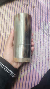 Diseño antiguo cuerno Natural Oso de Cristal corto bebiendo Koi taza exquisito estilo Animal tallado hecho a mano regalos de negocios directos - Product Image 2