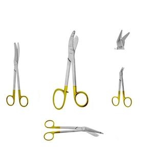 Tijeras para Cortar Alambre, Tijeras Bruns con Carburo de Tungsteno, Instrumentos Quirúrgicos de Acero Inoxidable de Alta Calidad, Certificación CE - Product Image 1