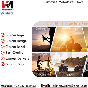 Guantes Profesionales de Motocross MTB, Guantes de Ciclismo Todoterreno con Protección Completa para los Dedos, con Palma Antideslizante y Acolchado Absorbente de Impactos - Product Image 6