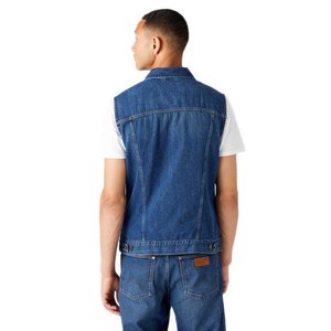 Gilet en jean personnalisé OEM/ODM |   Vestes en jean sans manches pour hommes et femmes |   Fournisseur direct de fabricants à fort volume de production - Product Image 3