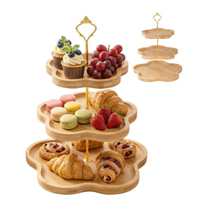 Support à gâteau en bois parfait, support à gâteau en bois incroyable, support à fruits, présentoir à desserts, décoration de table de fête - Product Image 6