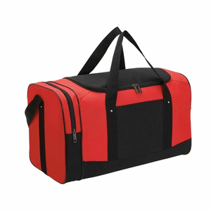 Sac de sport Oxford unisexe 30-40L, couleur unie, fermeture éclair, poignée souple durable, style décontracté, compartiment intérieur - Product Image 5