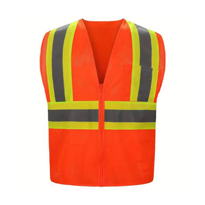 Gilet de travail robuste, coupe confortable avec poches de rangement fonctionnelles pour l'entretien industriel et les travaux en extérieur - Product Image 1