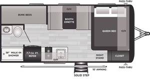 Used 2024 Keystone H-i-d-e-o-u-t 175B-H - Product Image 2