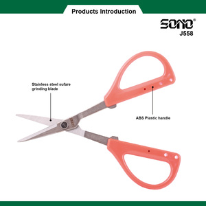 SONO J558 Vineyard Handy Tool Pruning Shears with Plastic Handle Bypass <b>Pruner</b> Shears Carbon Steel Blades Durable - Product Image 2