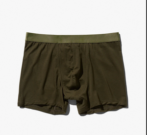Boxers pour hommes anti-odeur, écologiques, naturels, respirants, taille haute, 170 GSM, haute résistance à la décoloration, prix direct usine en gros - Product Image 4