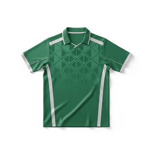 Uniforme de Cricket al Por Mayor de Fábrica, Conjunto Personalizado Sublimado con Cuello en V, Jersey de Cricket de Manga Corta y Pantalones, Corte Atlético - Product Image 1