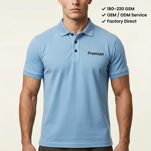 Camiseta de Polo de Golf Personalizada, Bordado en Algodón, Producción al por Mayor - Product Image 1