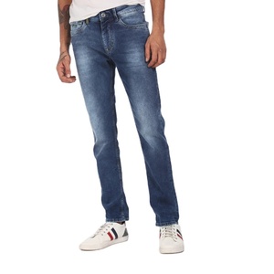 Fabricants de vêtements ODM – Nouveaux jeans décontractés pour hommes, coupe ajustée, taille basse, délavés, coupe ample et slim - Product Image 4