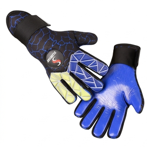 Gants de gardien de but hybrides SI Premium - Protection antidérapante pour le football, gants de gardien de but professionnels, logo personnalisé disponible - Product Image 1