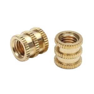 Inserts en laiton, écrous métriques UNC UNF, filetage grossier et fin disponibles, approvisionnement en usine - Product Image 1