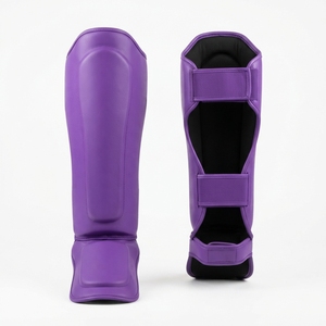 Équipement d'entraînement de boxe au design ergonomique, protège-tibias MMA avec support de voûte plantaire - Product Image 4