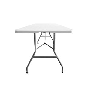 Techni Home 6 FT Granite <b>White</b> <b>Folding</b> Office <b>Table</b> with Easy Carry Handle - Product Image 6