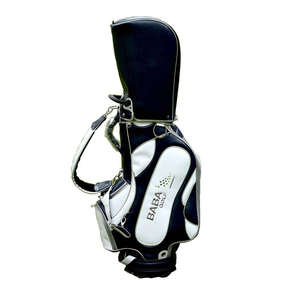 Sac de golf pliable personnalisé en cuir PU super léger, imperméable, pour chariot de golf, unisexe, durable, séchage rapide - Product Image 1