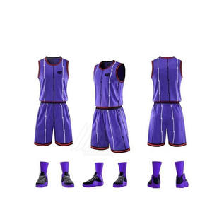 ชุดบาสเก็ตบอลคุณภาพดี ดีไซน์ล่าสุด ขายพร้อมบริการ OEM ระบายอากาศได้ดี แห้งเร็ว เหมาะสำหรับทีมบาสเก็ตบอล - Product Image 2