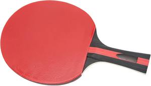 Raqueta de Tenis de Mesa Profesional de Alta Calidad, Fibra de Carbono y Plástico, Hoja de Madera Duradera, Agarre Cómodo, Goma con Puntos, ZARSAH - Product Image 3