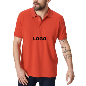 Camiseta Polo de Hombre Lisa de Alta Calidad 100% Algodón, 12 Colores, Impresión Personalizada, Bordado, Logotipo OEM - Product Image 1