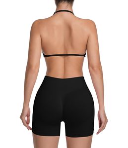 <b>Yoga</b> <b>Sets</b> For Women Breathable Spandex Two Piece Workout <b>Sets</b> Tank Top Matching High Waist Booty Lifting Shorts Gym <b>Yoga</b> Active - Product Image 2