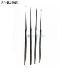 Cureta Buck Ear afilada, instrumento quirúrgico de lazo para otorrinolaringología, procedimientos de otología, limpieza profesional de oídos, instrumentos médicos - Product Image 4