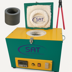 Horno de Fundición de Metales para Joyería SAT Gold Silver ThermoMelt Pro con Controlador de Temperatura Digital Uganda Libia Sudáfrica Dubái - Product Image 1