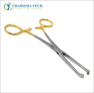 คีมผ่าตัด Charisma-Tech ด้ามจับเคลือบทอง ผลิตจากสแตนเลสสตีล สำหรับการผ่าตัดทั่วไป ได้รับการรับรองมาตรฐาน CE ระดับ II ขนาด 16 ซม. - Product Image 3