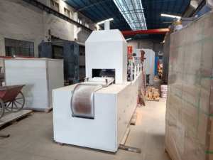 Endüstriyel sürekli örgülü konveyör bandı yüksek sıcaklık atmosfer koruma sinterleme fırını - Product Image 4