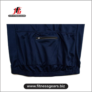 JUST FITNESS GEARS Maillot de cyclisme pour hommes adultes en polyester, prix de gros, dernier style, vente chaude, respirant, séchage rapide - Product Image 6